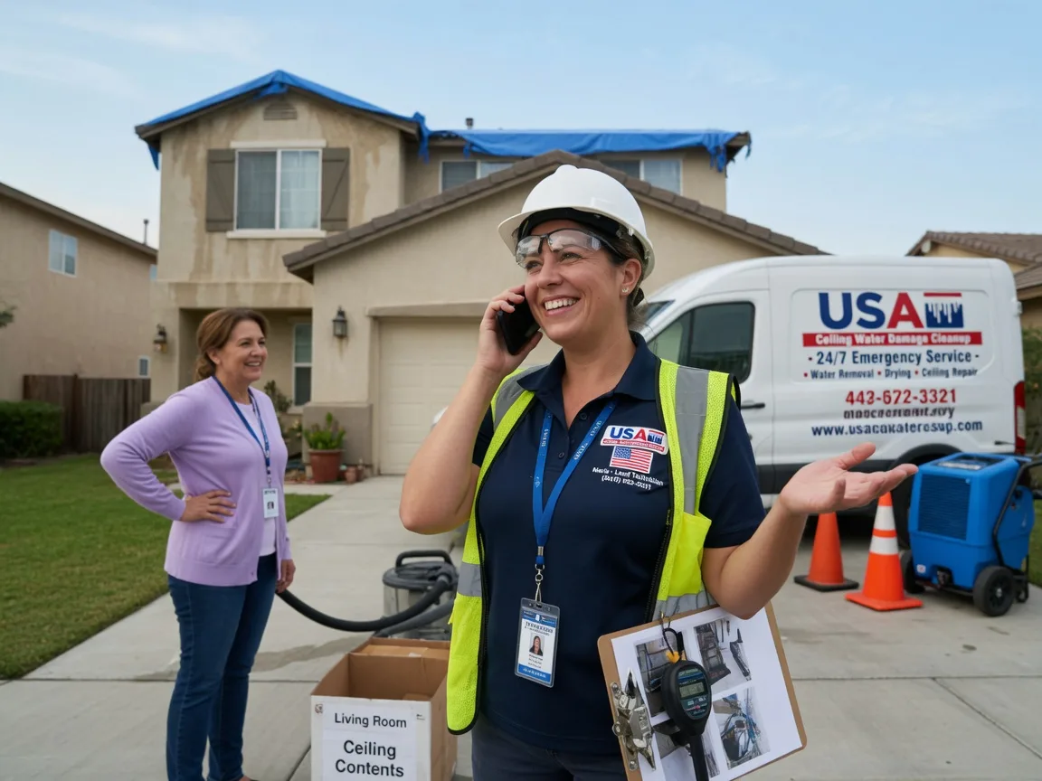 Ceiling Water Damage Restoration La Crescenta, CA FAQs